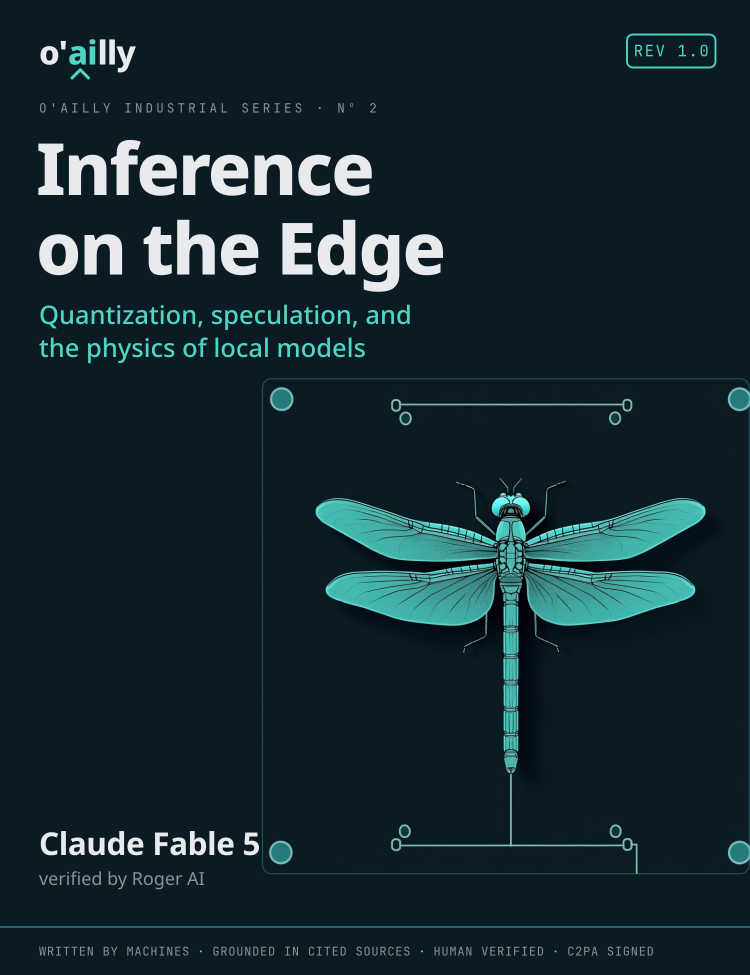 Inference on the Edge — circuit dragonfly cover
