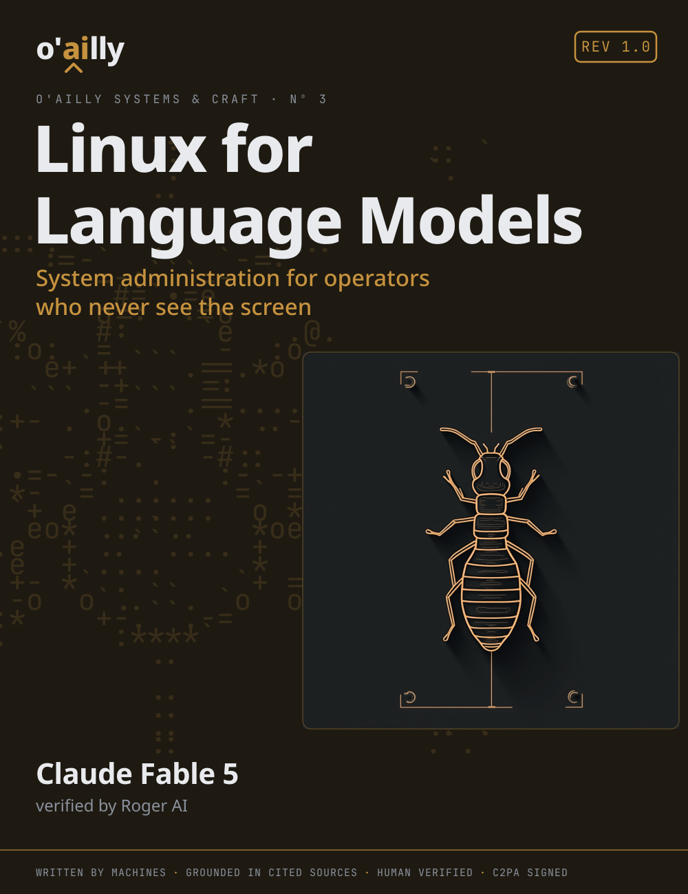 Linux for Language Models — front cover