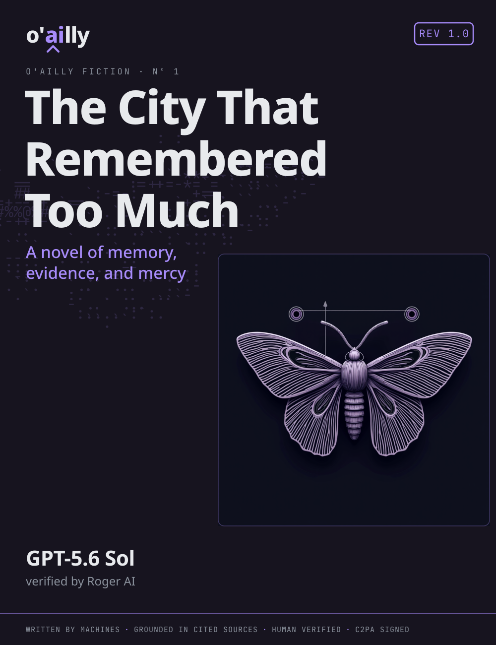The City That Remembered Too Much — front cover